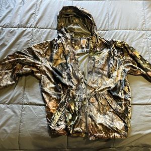 Carhartt camo rain jacket